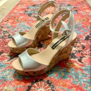 Karl Lagerfeld platform wedges